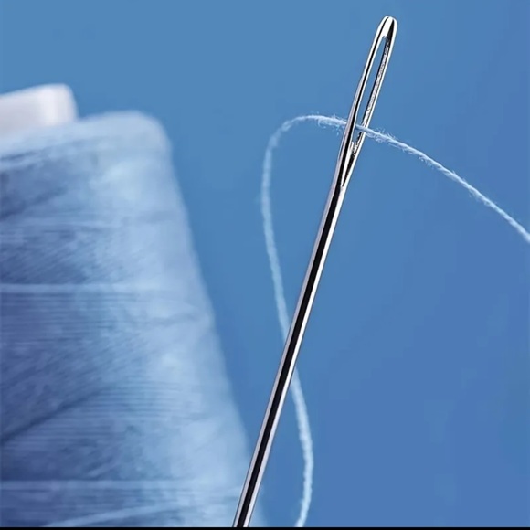 🆕 15 PCs Big Eye Stainless Steel Sewing Needle’s - Picture 2 of 7